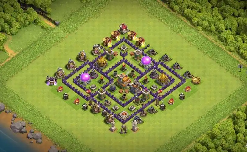 部落冲突七本飞龙流怎么搭配无人能敌第一阵型