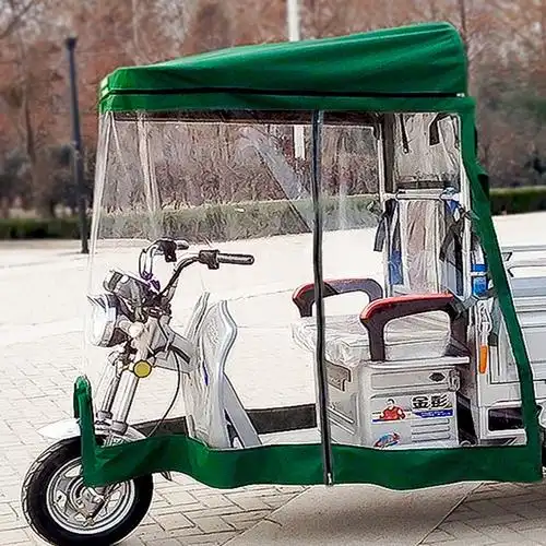 法耐电动三轮车雨棚车篷前车头棚驾驶室蓬摩托车遮雨篷电瓶三轮车车棚