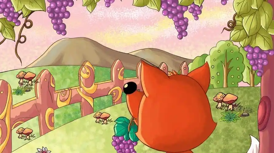 宝宝慧 儿童识字故事《狐狸和葡萄》