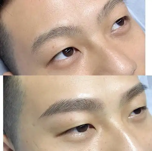 写美篇3,根据顾客的脸型确定适合顾客的眉形 脸偏方:眉形圆润一点