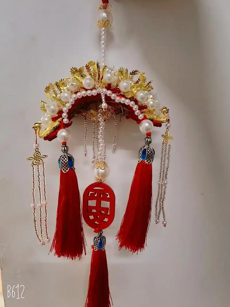 手工制作编织 淘票 1/3 疗 凤冠霞恢 71003岁 淘票 - 抖音