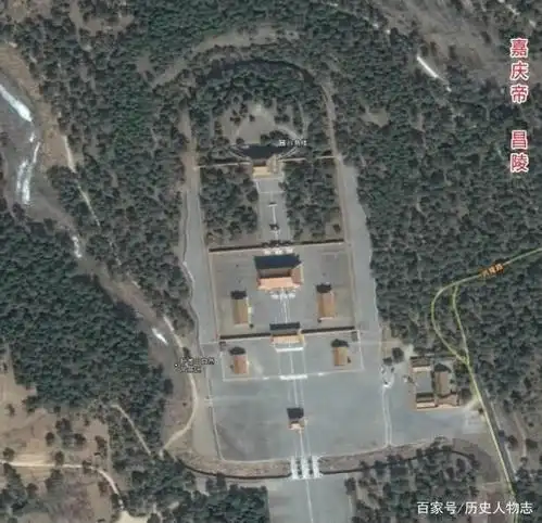 卫星地图下的清代帝陵——你都看到了什么?
