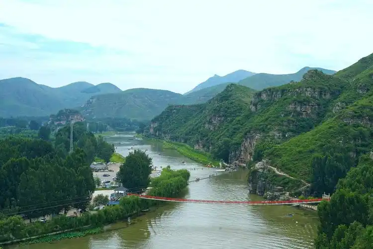 河北顺平县盘古小江南风景