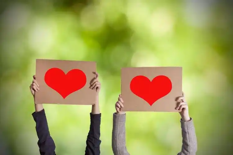 情人节背景与心.