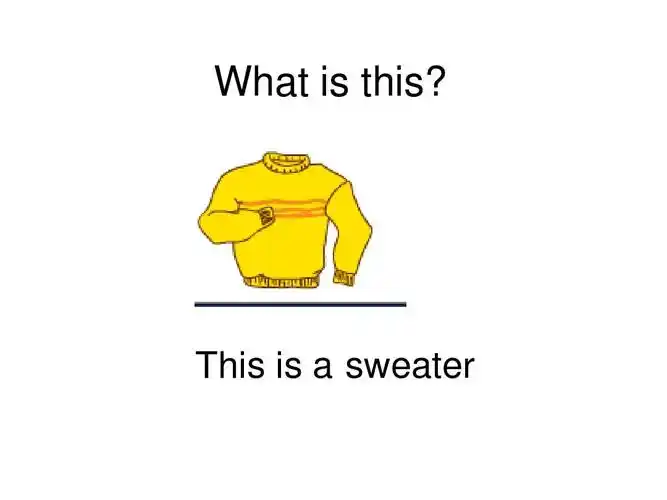 this is   sweater