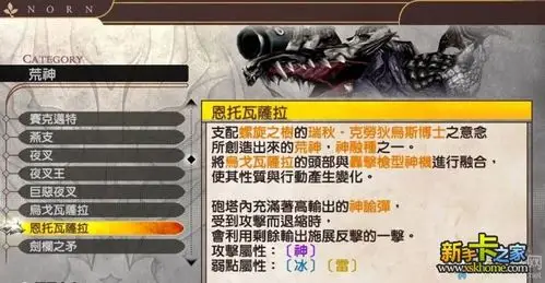 《噬神者2:狂怒解放》荒神图鉴