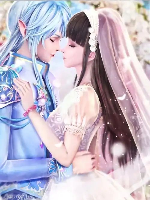 精灵梦叶罗丽 #水王子 #王默 #水默  #水默婚礼  #七夕节