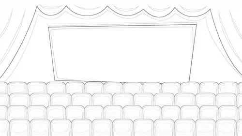 怎么画电影院 - 简笔画 - 懂得