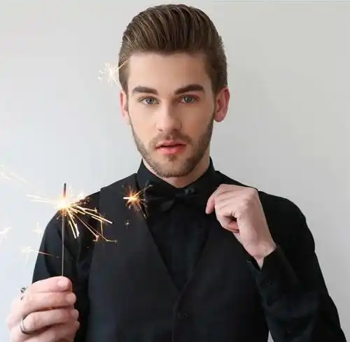 英伦男式发型——潮流之选