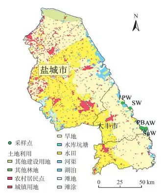 江苏盐城大丰滨海滩涂典型湿地土壤细菌群落结构分析