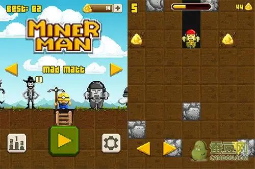 挖矿男评测我一路向下寻找金矿的世界