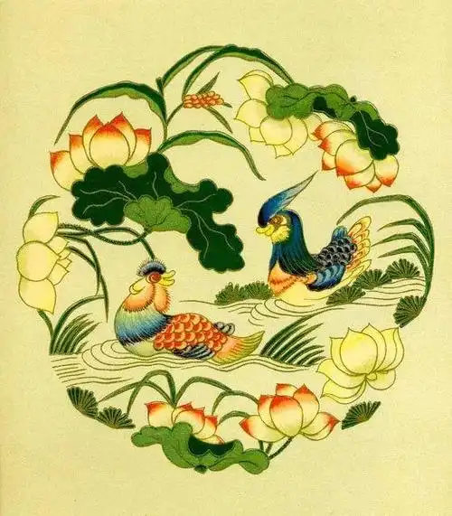 中国戏曲服饰与民间刺绣图案(80幅)