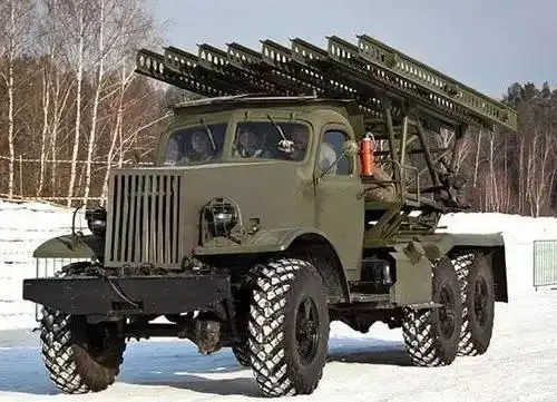 苏联士兵的最爱德国人痛恨的斯大林管风琴喀秋莎火箭炮