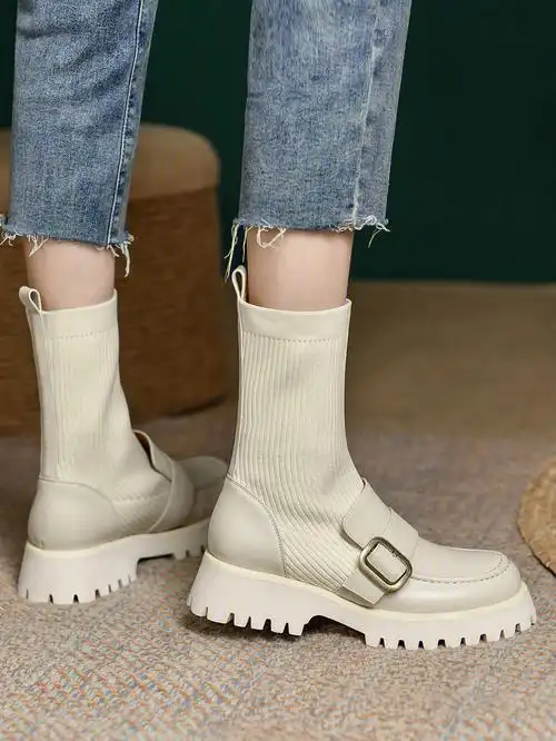 这双白色的袜靴75也不错嘛