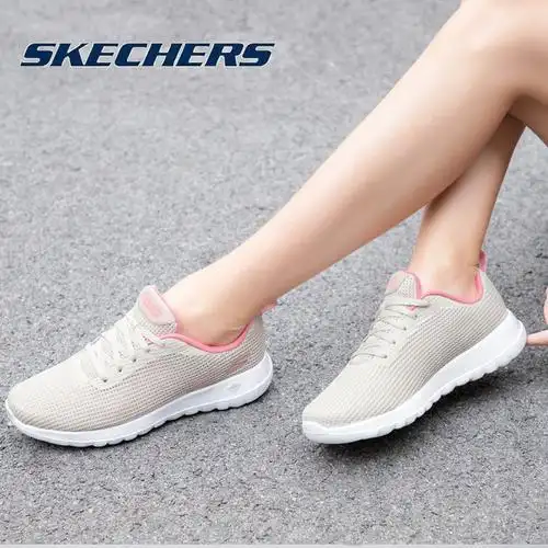 skechers斯凯奇女鞋运动鞋夏季网面透气网鞋官方旗舰店跑步跑步鞋