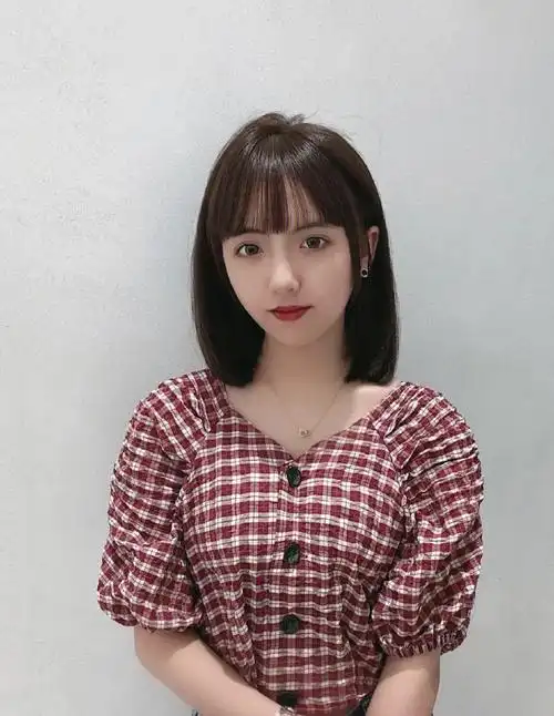 锁骨发丨一刀切