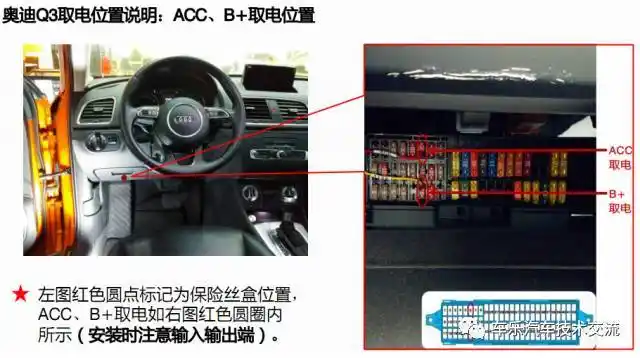 奥迪q3保险盒位置图 奥迪q3保险盒