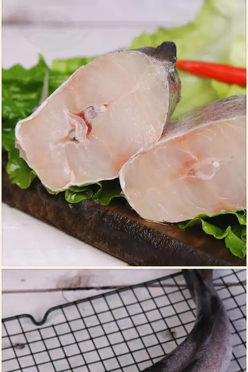 无头鳕鱼新鲜海鱼冷冻无头鱼明太鱼去头去内脏海鲜水产冷链运输 腾旺