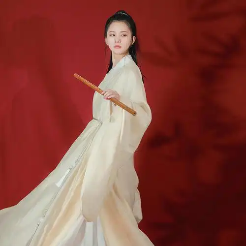 千梦丝麻放量品大正品道袍原创圆领梦缘女款汉服