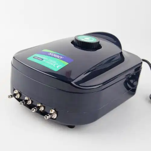 松宝增氧泵静音养鱼氧气泵鱼缸增氧机打氧机小型家用制充氧sb108非