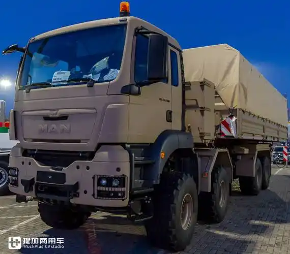 8x8全驱,全身多处特殊改装,带您见识一款德国man打造的战地卡车