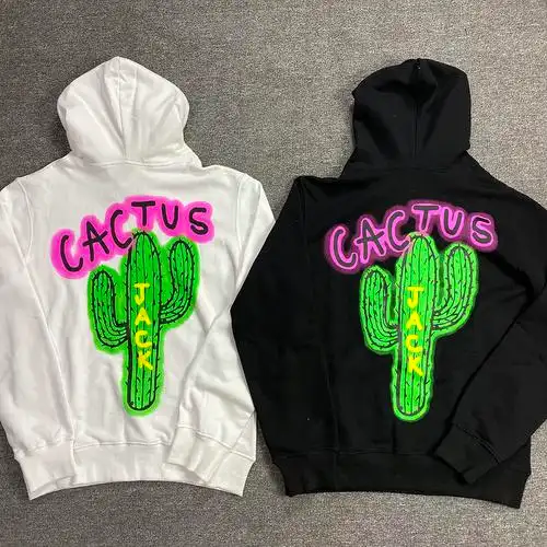 travisscottcactusjack仙人掌帽衫男女嘻哈连帽宽松卫衣