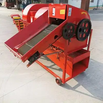 新型花生摘果机鲜花生脱果机中型自动装袋花生打果机生产摘花生机