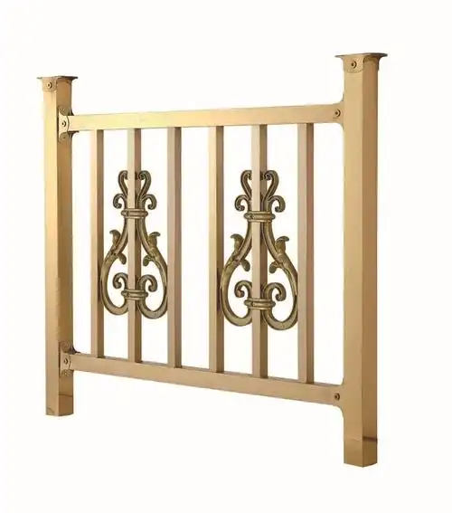 佛山厂家定制 钛金不锈钢围栏防护栏304 星级酒店专用不锈钢围栏