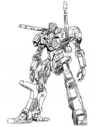 环太平洋所有机甲图片 简笔画