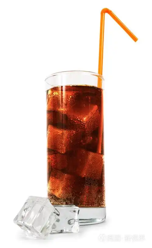 glass 的孤立的可乐照片-正版商用图片09fz18-摄图新视界