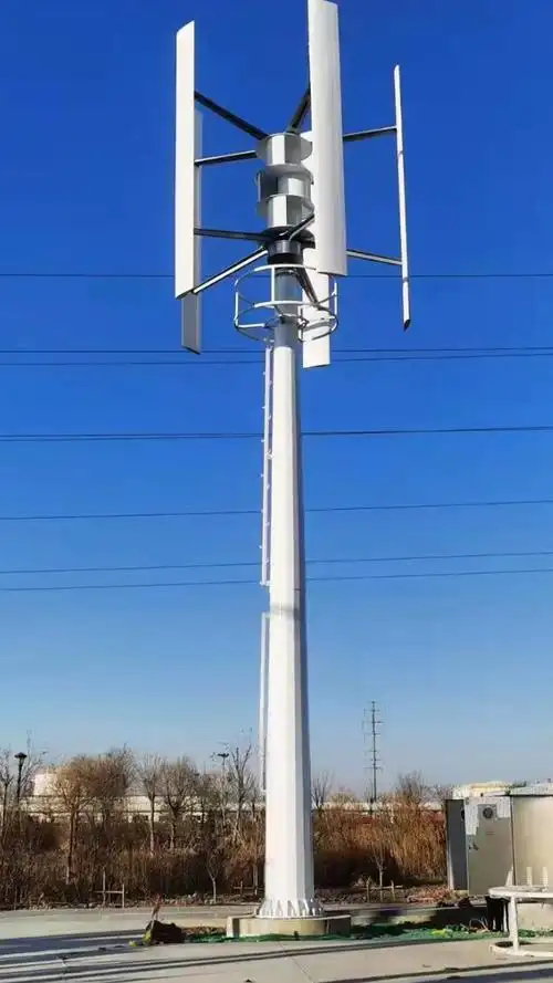 垂直轴风力发电机,启动风速低-度小视