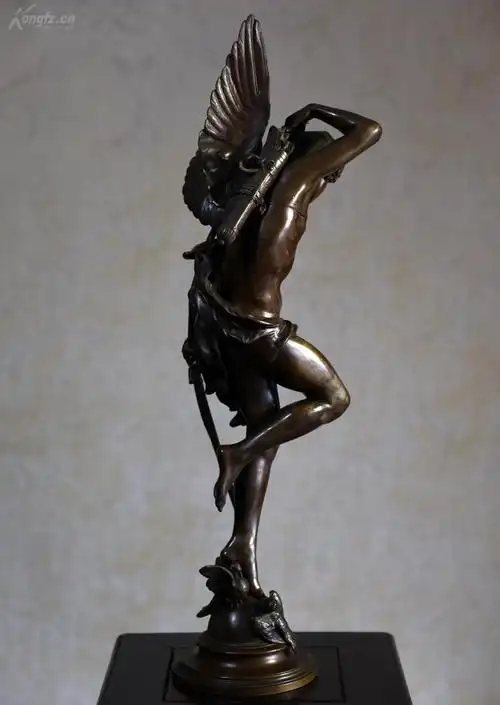 19世纪法国著名雕塑家儒勒.古丹艺术精品爱神丘比特