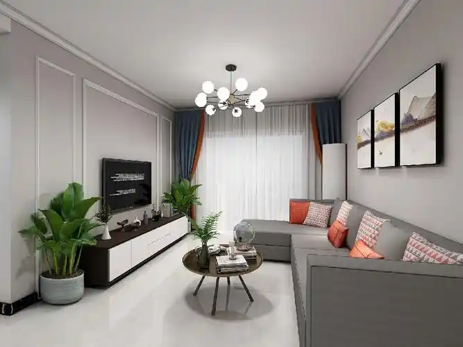 平顶的简洁干净,拉伸视觉层高,光线可以均匀照射,充分利用光线,使空间