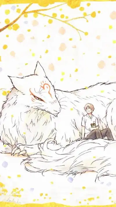 夏目友人帐 夏目玲子 猫咪老师 二次元 温暖 的场静司