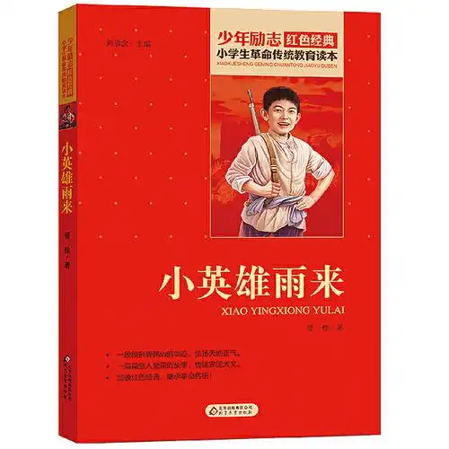 红色经典故事小英雄雨来小学生三四五六年级课外书革命传统教