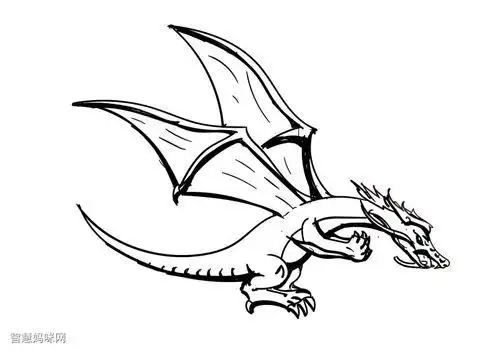 喷火龙的画法