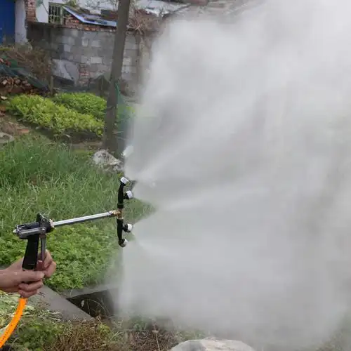 大棚喷头雾化扇形喷枪短枪打药四头