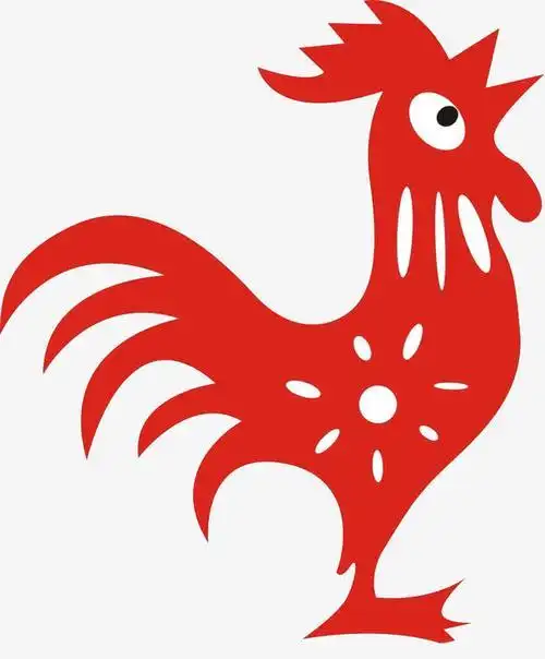 关键词  剪纸鸡卡通文化动物