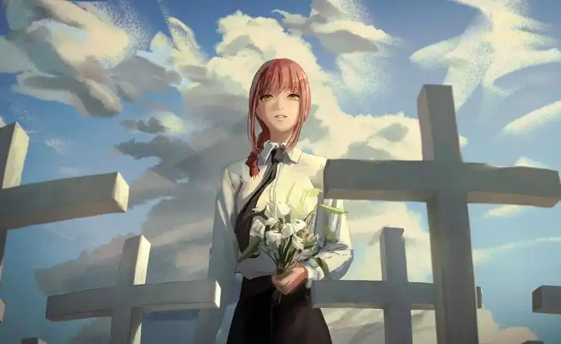 有没有电锯人高清壁纸?玛奇玛,帕瓦,蕾塞壁纸合集 - 知乎