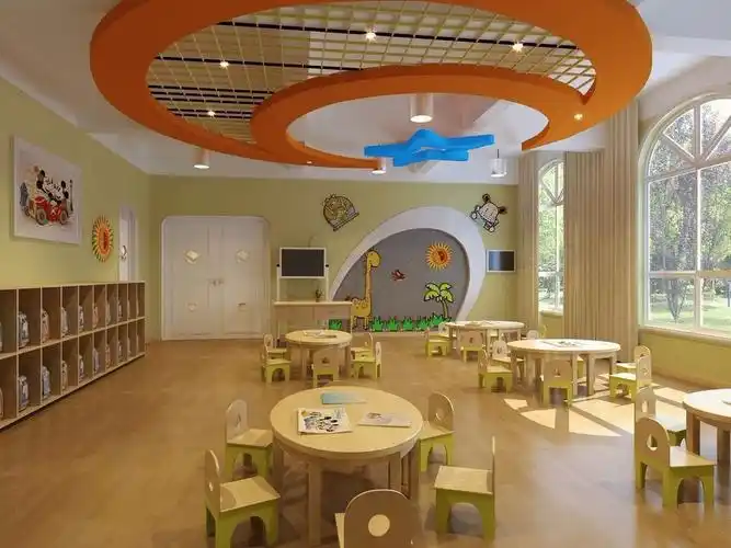 幼儿园装修设计要点,幼儿园室内设计,幼儿园室外活动区设计