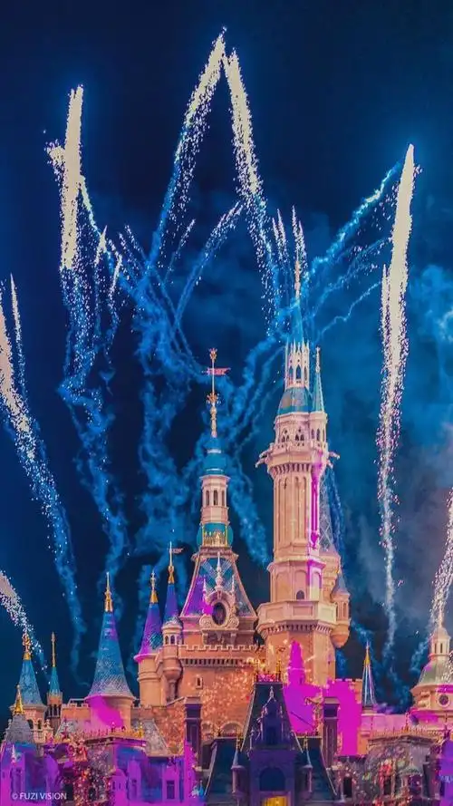 壁纸心动不已的迪士尼烟花壁纸