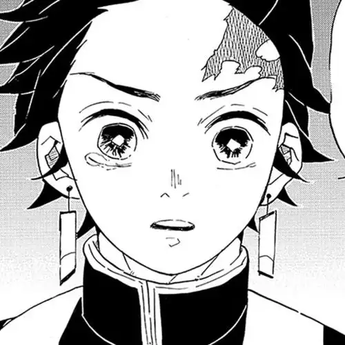 鬼灭之刃 黑白 漫画 自截