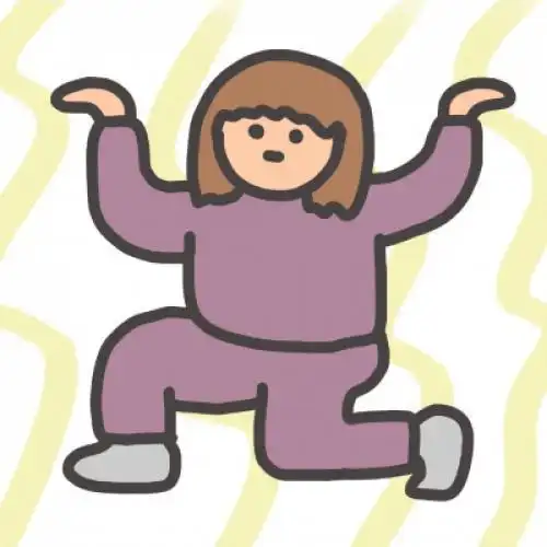 可爱小人简笔画情头搞怪,适合爱运动的情侣使用的-搞笑头像