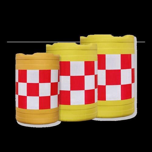 防撞桶圆柱型隔离墩高速公路沙桐桶隔离防撞沙桶水马隔沙桶水桶形