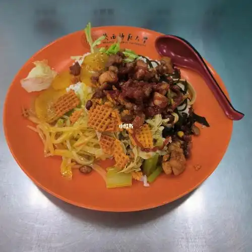 全场最佳是锅巴#陕西师范大学  #食堂