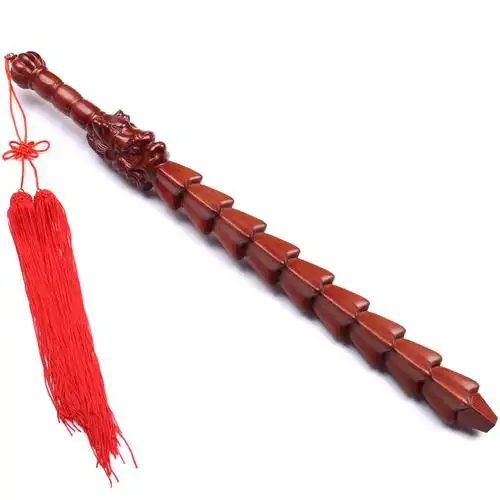 桃木打神鞭九节鞭姜太公姜子牙打神鞭桃木打神锏