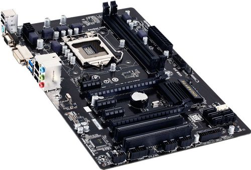 技嘉b75-ds3v b75m-d3v d2v hd3 b75主板intel/英特尔b75 h61 军绿色