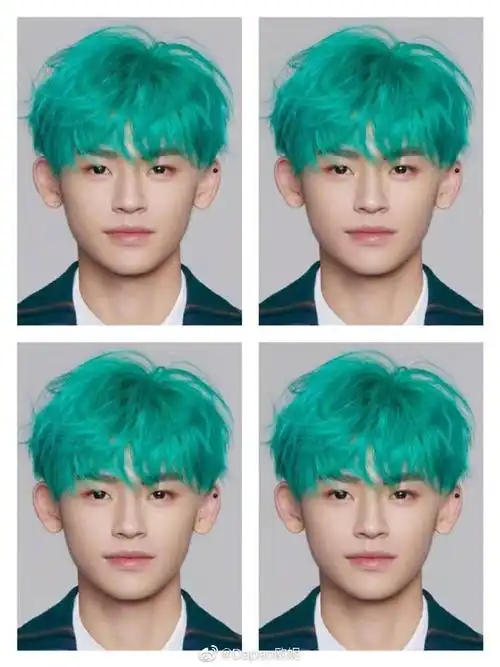 令人怦然心动的证件照#小鬼王琳凯证件照小合集浓眉大眼,英俊潇洒,每