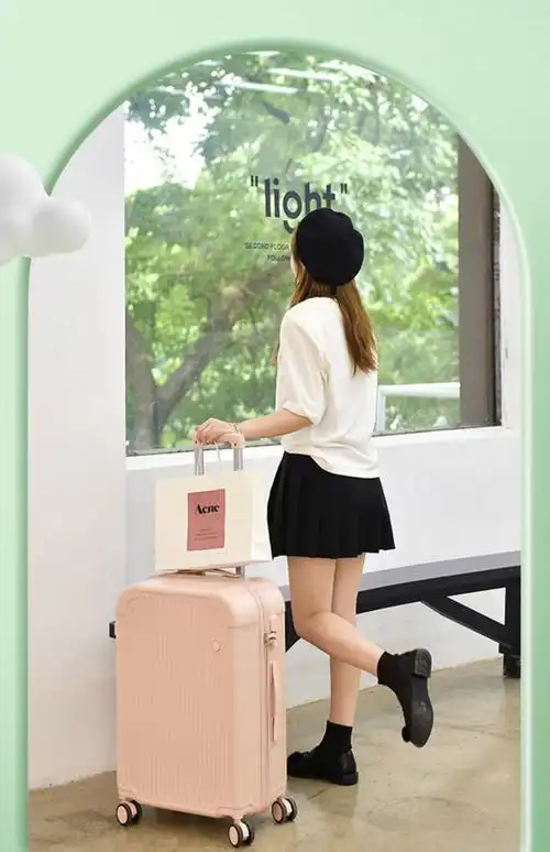 行李箱女学生20寸儿童小型轻便登机箱结实耐用24寸拉杆旅行箱男