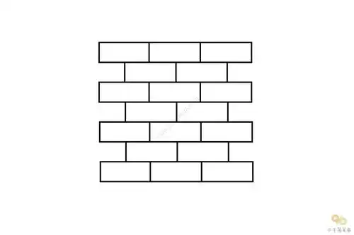 蓝色的墙简笔画